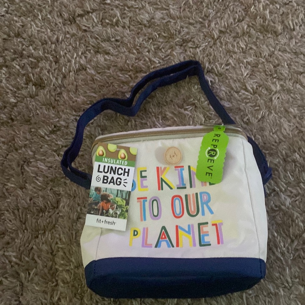 NWT Fit+fresh lunch tote insulated
